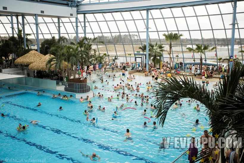 Самый большой аквапарк в Польше - Suntago 